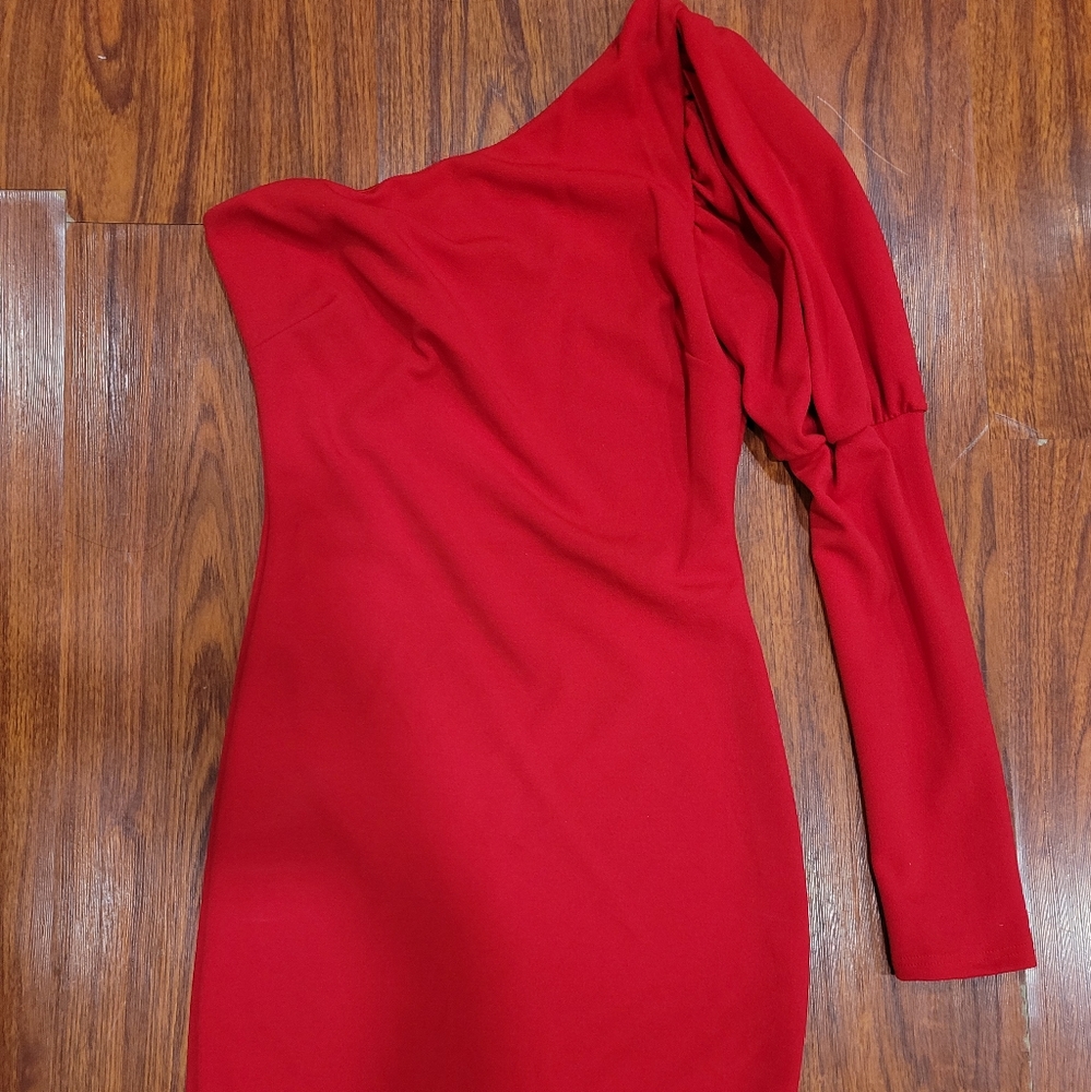 Red dress